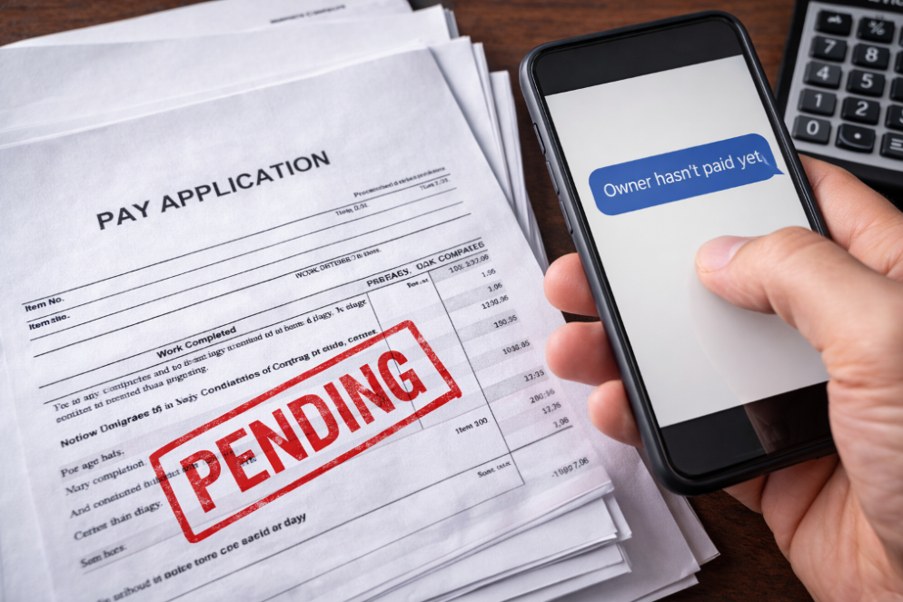 Pending payment application owner has not paid